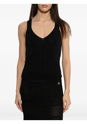 Akep V-neck top - Black