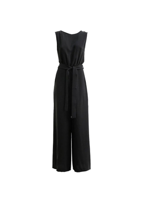 P.A.R.O.S.H. tie-waist jumpsuit - Black