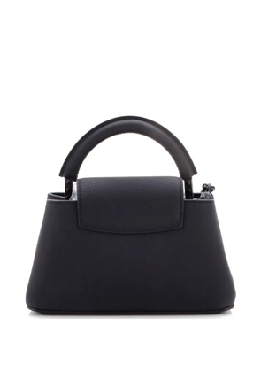Louis Vuitton Pre-Owned Capucines East West Bag Leather Mini shoulder bag - Black
