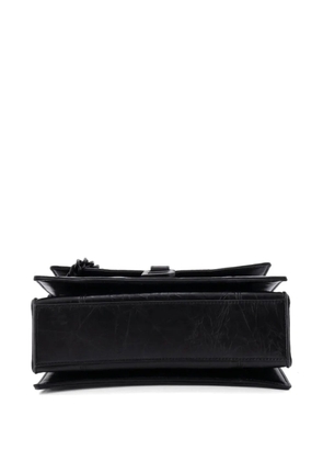 Balenciaga Pre-Owned Crush Chain Flap Bag Quilted Crushed Calfskin Small shoulder bag - Black