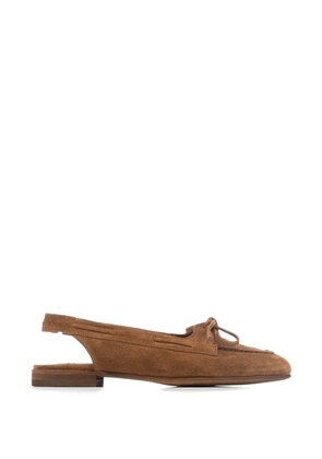 Officine Creative tassel-detail flat pumps - Brown