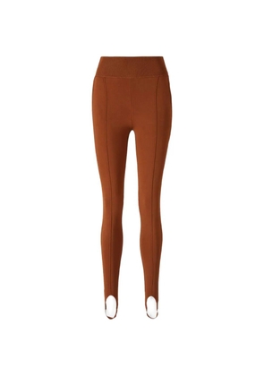 Chloé jacquard stirrup trousers - Brown