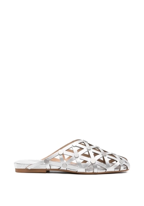 Ash Bone cut-out sandals - Silver