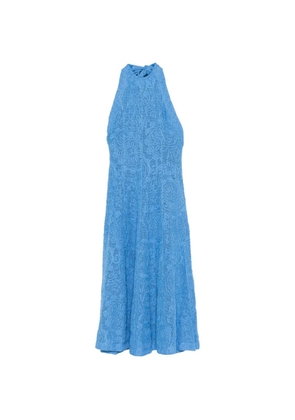 Maje open-back midi dress - Blue