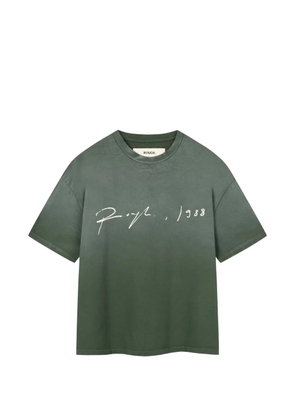 ROUGH. signature ombre T-shirt - Green