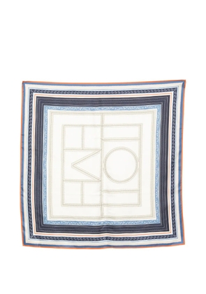 TOTEME geometric-print scarf - Neutrals