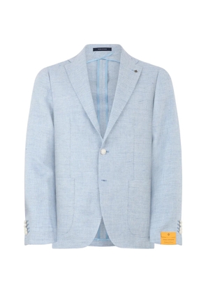 Tagliatore notched lapels blazer - Blue