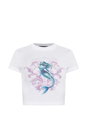 Versace Jeans Couture mermaid graphic T-shirt - White