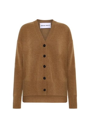Emiliano Rinaldi buttoned V-neck cardigan - Brown