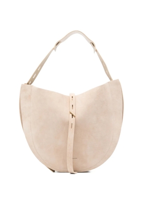 MINOBOSSI Liz suede shoulder bag - Neutrals