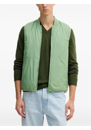 Benetton zip pocket gilet - Green