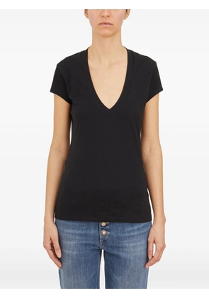 DONDUP V-neck T-shirt - Black