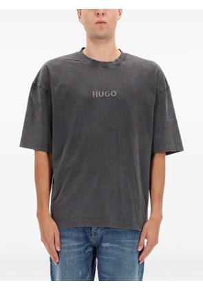 HUGO logo-detail T-shirt - Grey