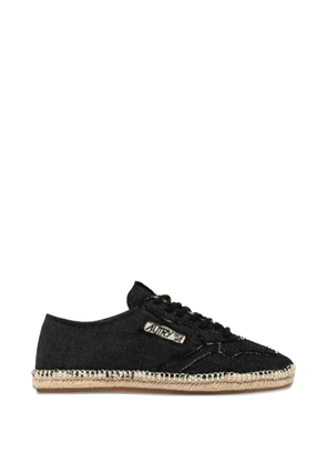 Autry canvas espadrille sneakers - Black