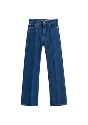OUR LEGACY creased boot-cut jeans - Blue