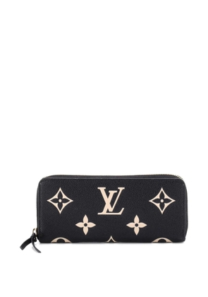 Louis Vuitton Pre-Owned Clemence Wallet Bicolor Monogram Empreinte Giant small wallets - Black
