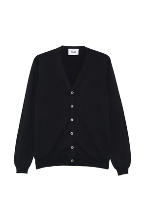 ALPHA STUDIO buttoned V-neck cardigan - Blue