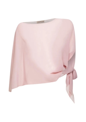 Blanca Vita Sdefy boat-neck stole - Pink