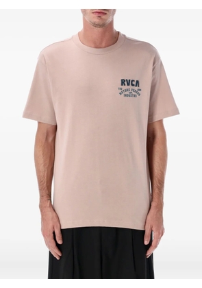 Rvca graphic-print crew-neck T-shirt - Pink