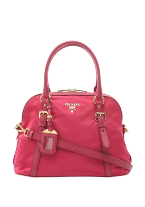 Prada Pre-Owned 2010-2026 Tessuto Dome satchel - Pink