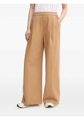 Benetton pleated wide-leg trousers - Neutrals