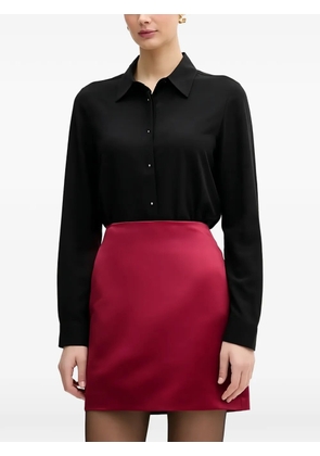 Benetton buttoned collared shirt - Black