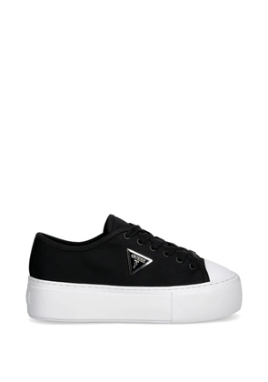 GUESS USA Joezi platform toe cap sneakers - Black