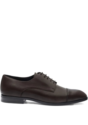 Bally Onizy leather derby shoes - Brown
