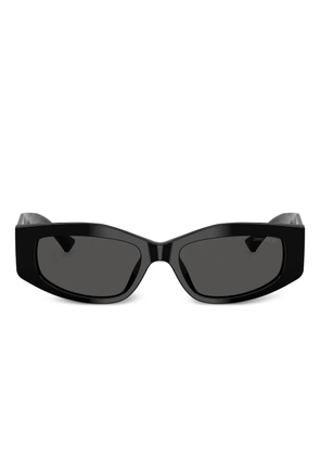 Jimmy Choo Eyewear geometric-frame sunglasses - Black