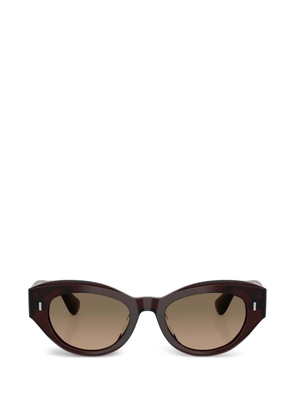 Oliver Peoples Lerrue cat-eye sunglasses - Brown