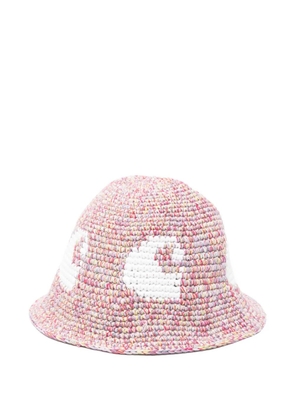 Carhartt WIP logo-embellishment hat - Pink