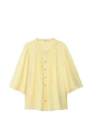 Ba&Sh Barna pleated blouse - Yellow