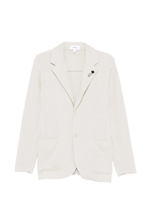 Lardini notched patch pocket jacket - Neutrals