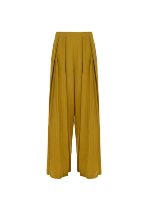 Danamé pleated palazzo pants - Green