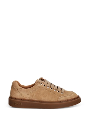 Camper lace-up leather sneakers - Brown