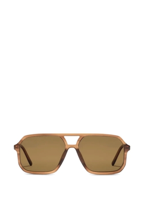 Dolce & Gabbana Eyewear Everyday geometric-frame sunglasses - Brown