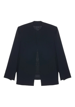 Carven asymmetric open blazer - Black