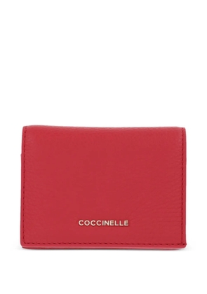 Coccinelle Metallic wallet - Red
