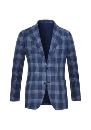 SARTORIO NAPOLI Prince Wales check jacket - Blue