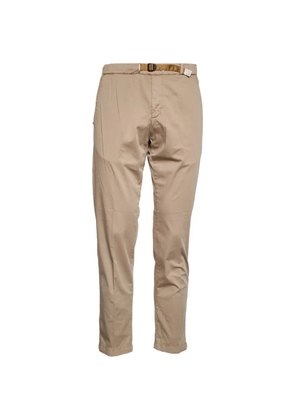 White Sand drawstring satin trousers - Neutrals