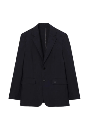 Burberry seersucker tailored blazer - Blue