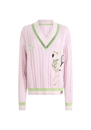 Philipp Plein V-neck sweater - Pink