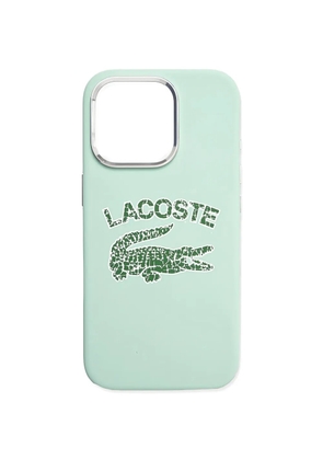 Lacoste logo graphic phone case - Green