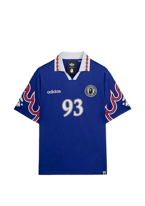 adidas x BAPE flames jersey - Blue