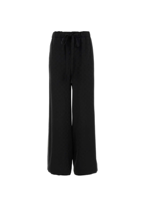 Gucci satin trousers - Black