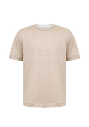 Eleventy short-sleeved T-shirt - Neutrals
