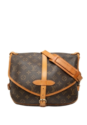 Louis Vuitton Pre-Owned 1992 Monogram Saumur 25 crossbody bag - Brown