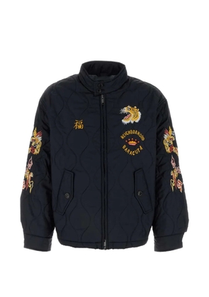 Baracuta x Neighborhood quilted embroidered bomber jacket - Blue