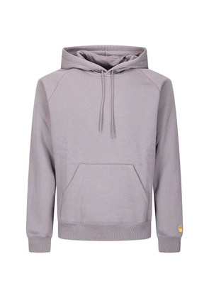 Carhartt WIP drawstring hooded chase sweatshirt - Grey