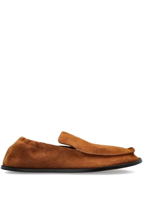 LOEWE Flex suede loafers - Brown